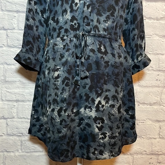 ARITZIA Babaton Leopard Print Bennett Silk Dress Size Small - Picture 5 of 10
